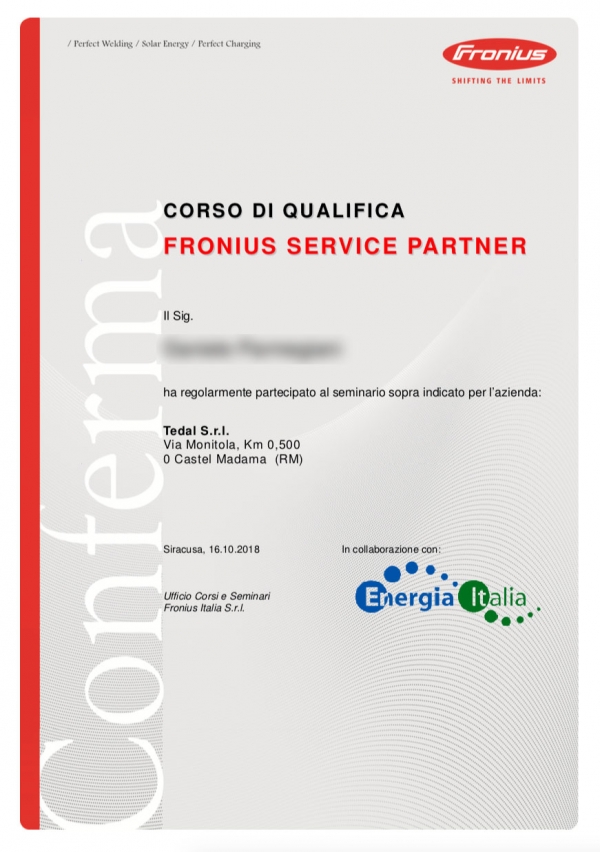 Fronius Service Partner